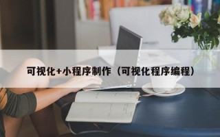东明可视化+小程序制作（可视化程序编程）